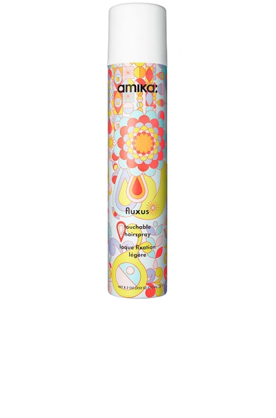 Amika Fluxus Touchable Hairspray 8.2 oz/ 270 ml In N,a