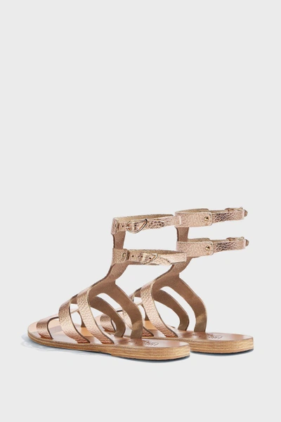 Shop Ancient Greek Sandals Agapi Gladiator Sandals, It40 In R Gold