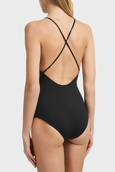 Shop Marysia Tuscany One-piece Swimsuit In Black