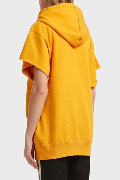 Shop Isabel Marant Étoile Millesy Logo Cotton-blend Jumper, Fr40 In Yellow