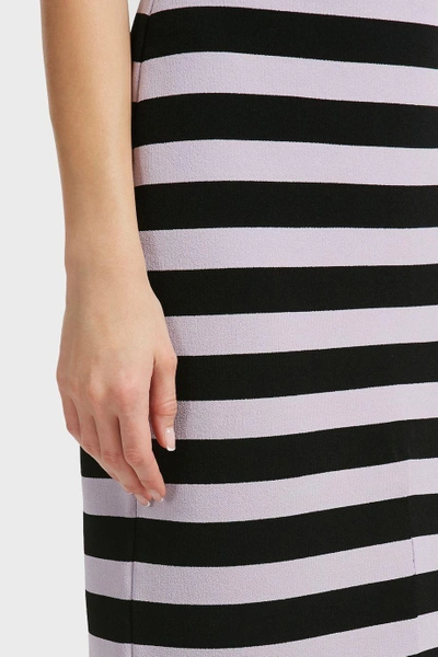 Shop Proenza Schouler Striped Pencil Skirt In Black