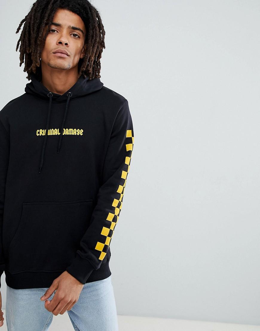 criminal damage hoodie