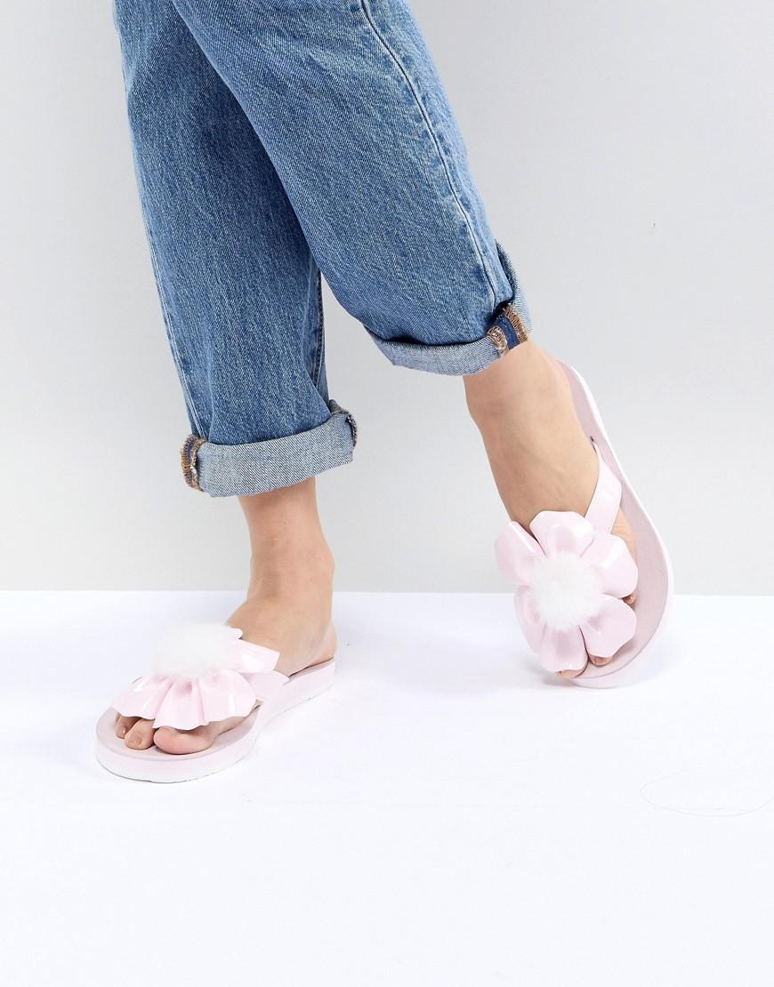 pink ugg flip flops