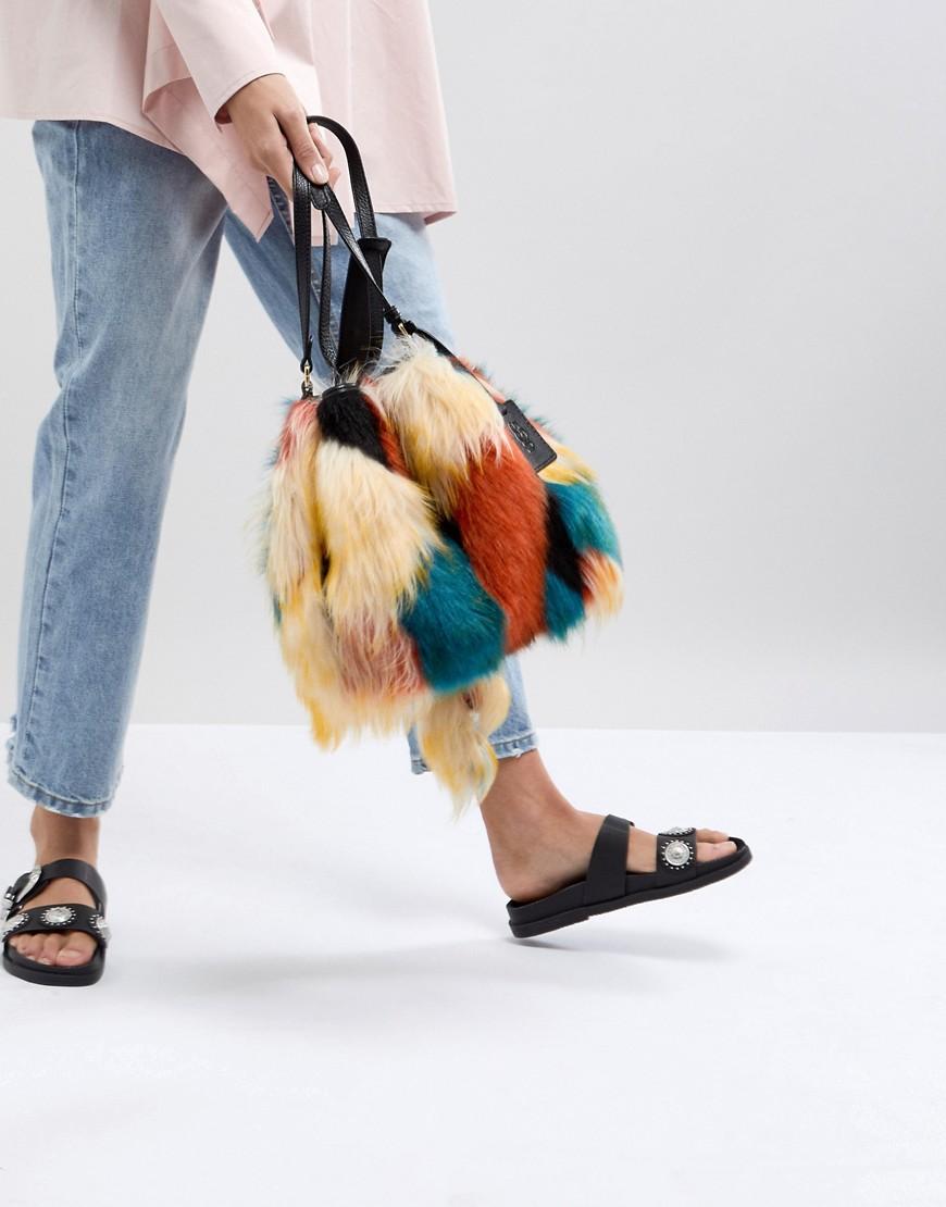 ugg fur bag