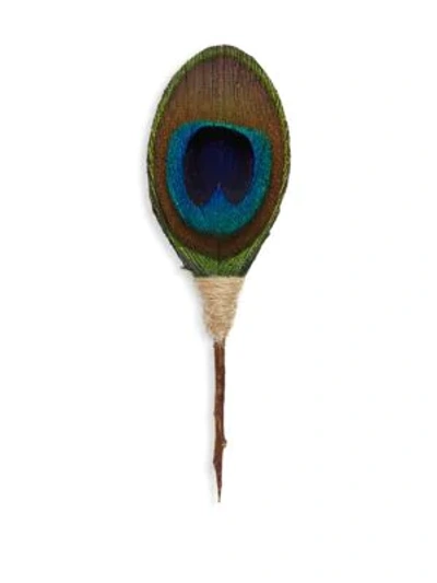 Shop Brackish Jekyll Thicket Pin In Turquoise