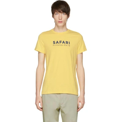 Shop Editions Mr Editions M.r Yellow Safari Mr T-shirt
