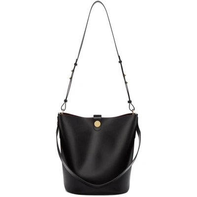Shop Sophie Hulme Black Large Swing Bag