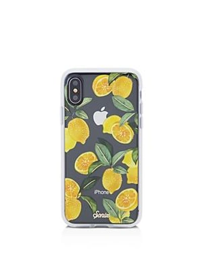 Shop Sonix Lemon Zest Iphone X Case In Lemon Zest Multi