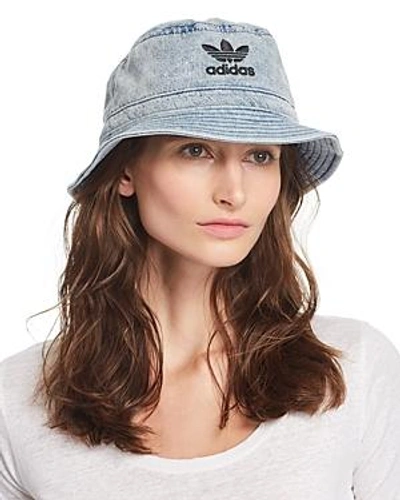 Adidas Originals Unisex Denim Bucket Hat In Blue | ModeSens