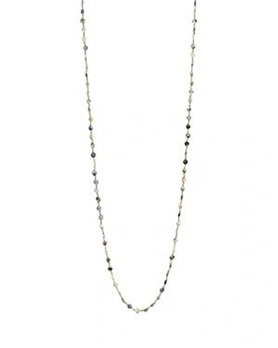 Shop Ela Rae Diana Coin Beaded Chain Necklace, 42 In White Mix