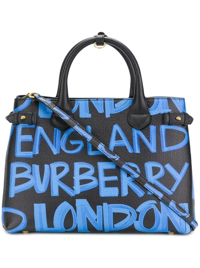 Shop Burberry Printed Tote