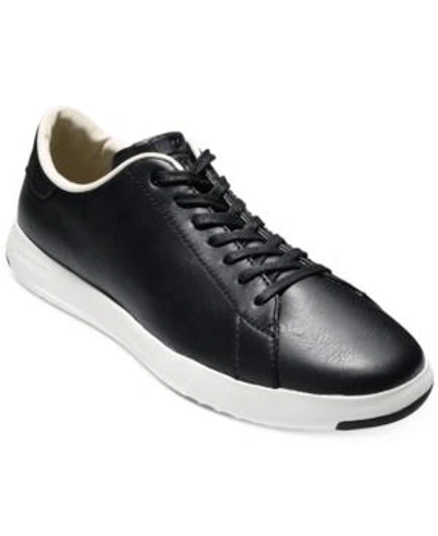 Shop Cole Haan Men's Grandpro Tennis Sneaker Men's Shoes In Black