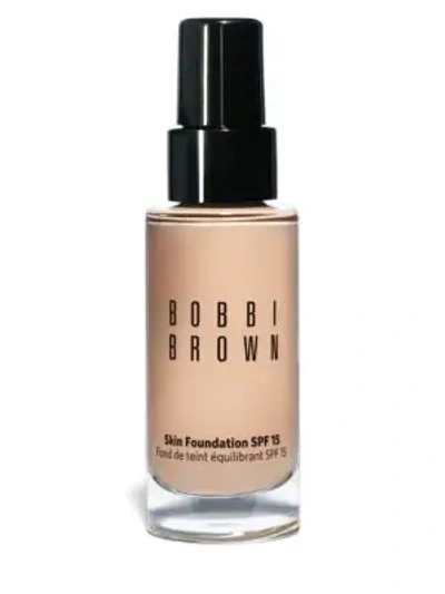 Shop Bobbi Brown Skin Foundation Broad Spectrum Spf 15/1 Oz. In 5 Honey