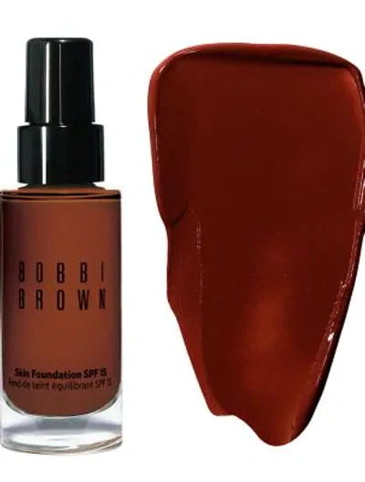 Shop Bobbi Brown Skin Foundation Broad Spectrum Spf 15/1 Oz. In 9 Chestnut