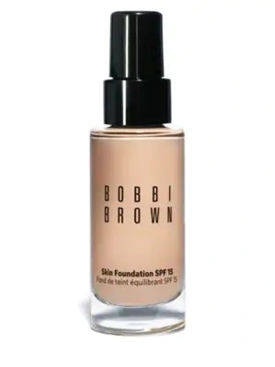 Shop Bobbi Brown Skin Foundation Broad Spectrum Spf 15/1 Oz. In 9 Chestnut