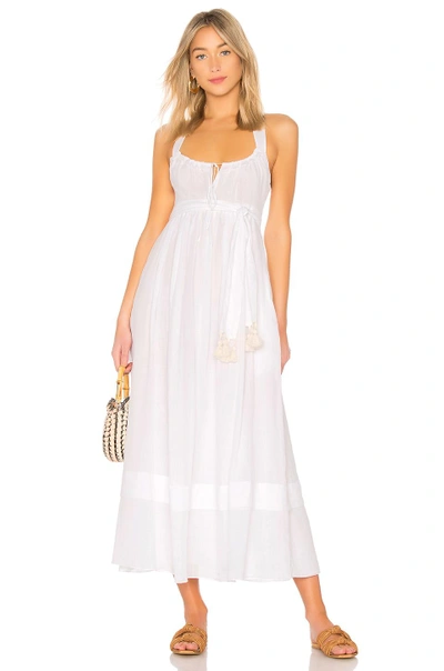 Shop Three Graces Joan Dress In White
