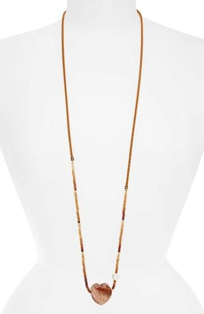 Shop Lizzie Fortunato Gemini Necklace In Sunset