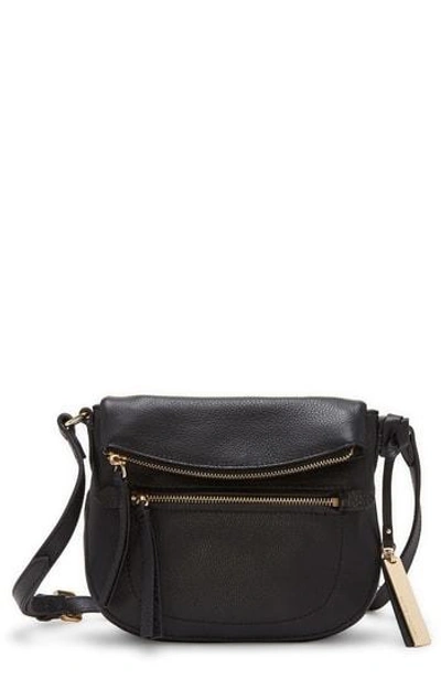 Shop Vince Camuto Tala Small Leather Crossbody Bag - Black