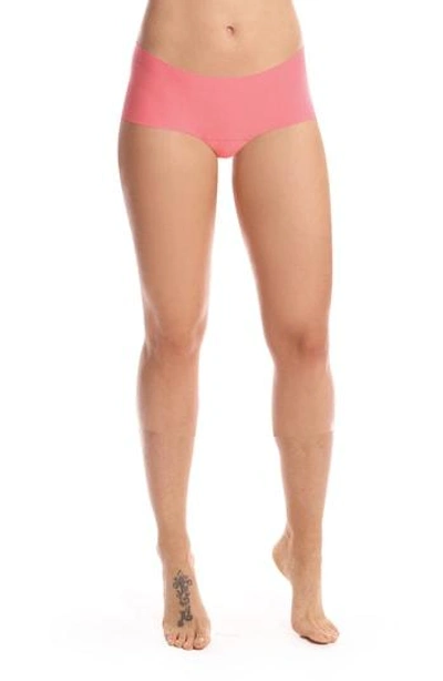 Shop Commando Butter Seamless Hipster Panties In Coral