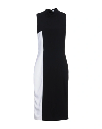 Shop Tanya Taylor Knee-length Dresses In Black
