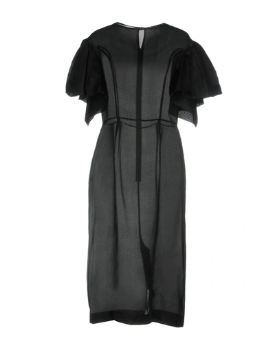 Shop Natasha Zinko Knee-length Dress In Black