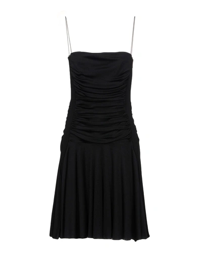 Shop Alessandro Dell'acqua Short Dresses In Black
