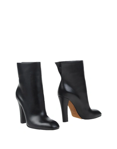 Shop Agnona Ankle Boot In Black