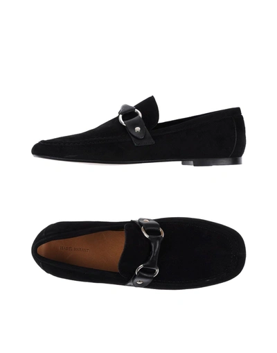 Shop Isabel Marant Loafers In Black