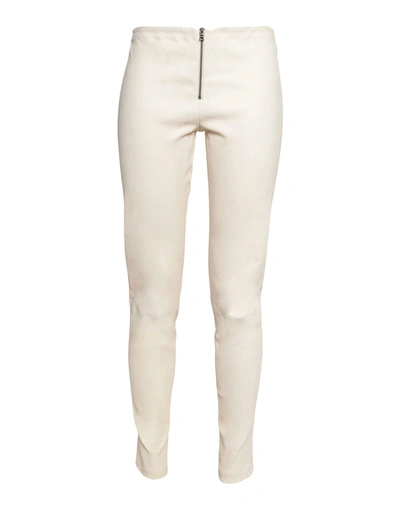 Shop Alice And Olivia Casual Pants In Ivory