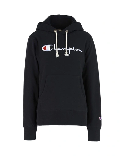 Shop Champion Technical Sweatshirts And Sweaters In Black