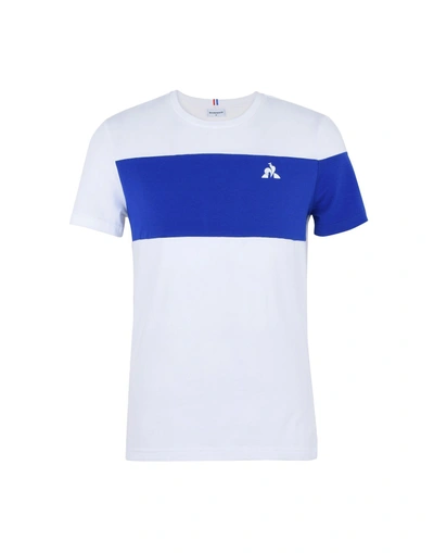 Shop Le Coq Sportif Sports T-shirt In White
