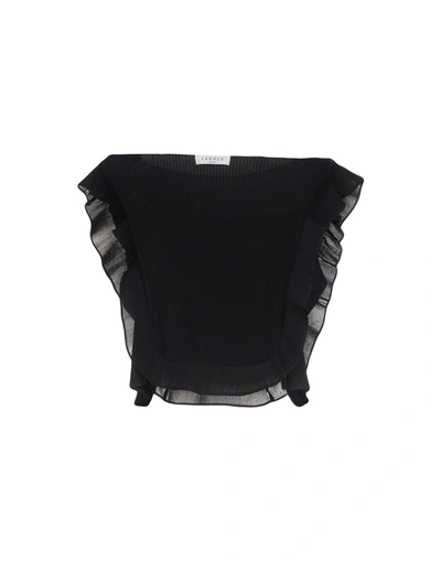 Shop Sandro Top In Black