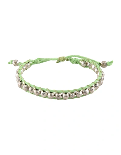 Shop Riccardo Forconi Bracelet In Acid Green