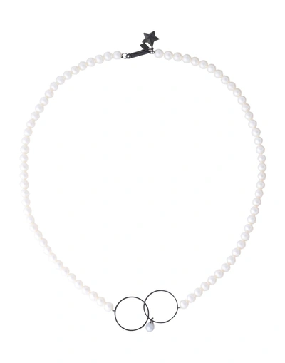 Shop Inez And Vinoodh Necklace In White