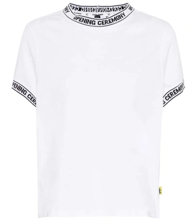Shop Opening Ceremony Cotton T-shirt In White
