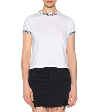 Shop Opening Ceremony Cotton T-shirt In White