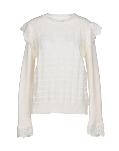 Shop Intropia Sweater In Ivory