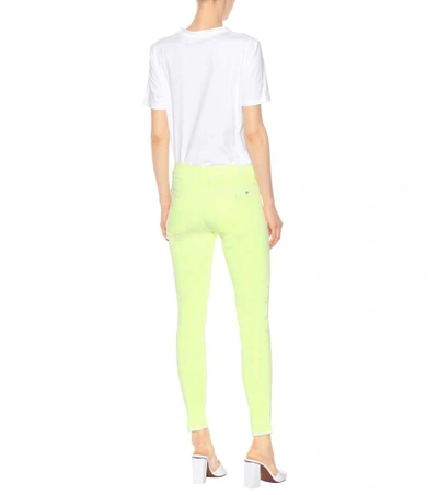 Shop 7 For All Mankind The Skinny Jeans In Yellow