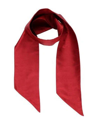Shop Dsquared2 Scarves In Maroon