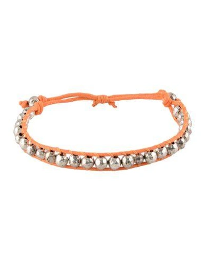 Shop Riccardo Forconi Bracelet In Orange