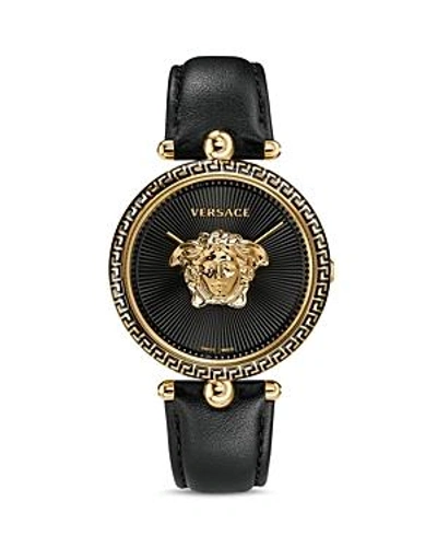 Shop Versace Palazzo Black Empire Watch, 39mm