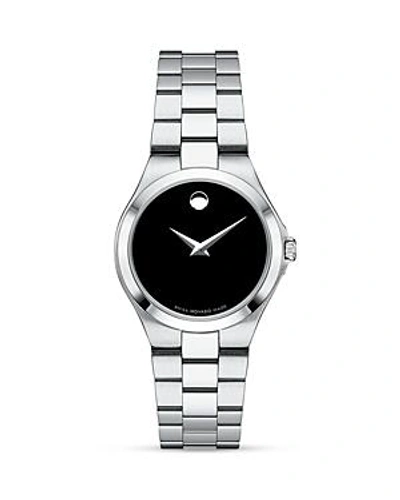 Shop Movado Portfolio Watch, 28mm In Black/silver
