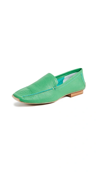 Shop Frances Valentine Elyce Loafers In Grass