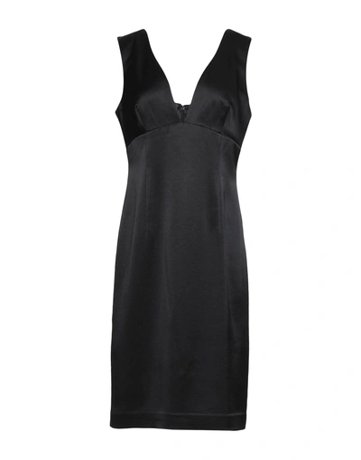 Shop L Agence Short Dresses In Black