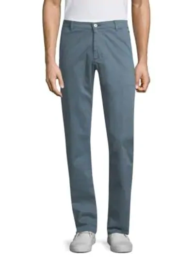 Shop Ag Men's Lux Tailored Leg Pants In Blue Slate