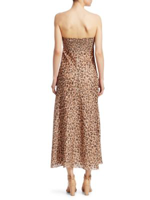 zimmermann melody strapless dress