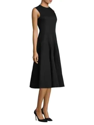 Shop Derek Lam Sleeveless A-line Dress In Black