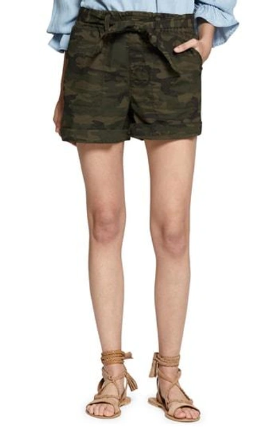 Shop Sanctuary Daydreamer Stretch Cotton Camo Shorts In Mother Nature Camo
