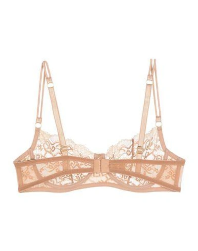 Shop Versace Bra In Sand