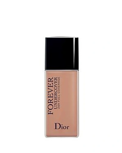 Shop Dior Skin Forever Undercover 24-hour Full Coverage Foundation In 044 Dark Almond - Medium: Cool Undertone, Balances Redness